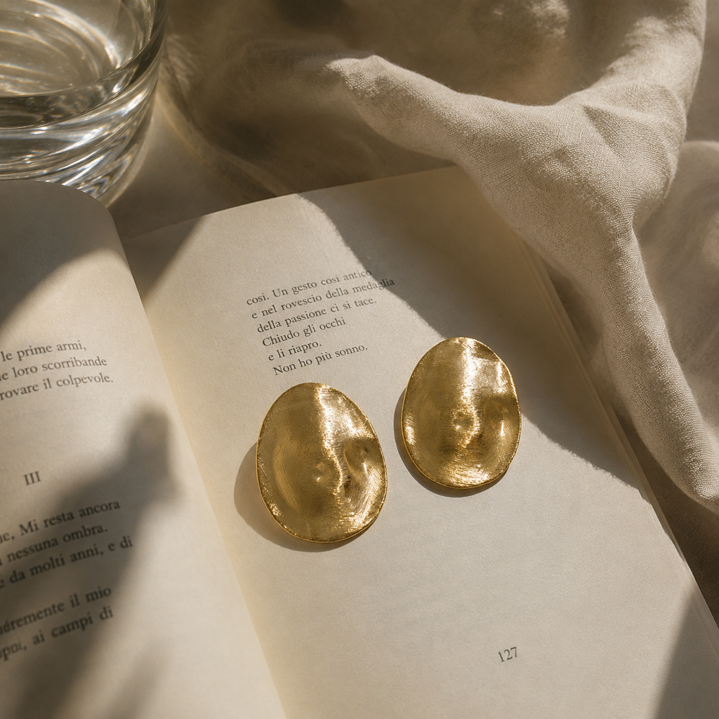 Varenna Earrings Gold