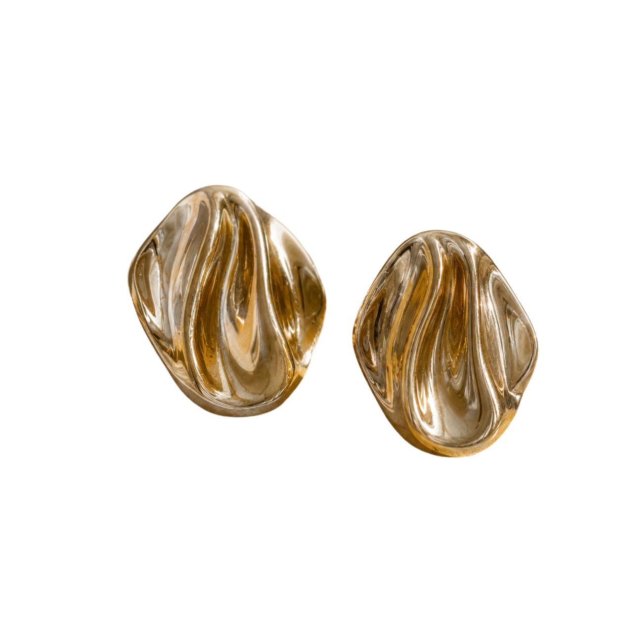 Alba Earrings Gold