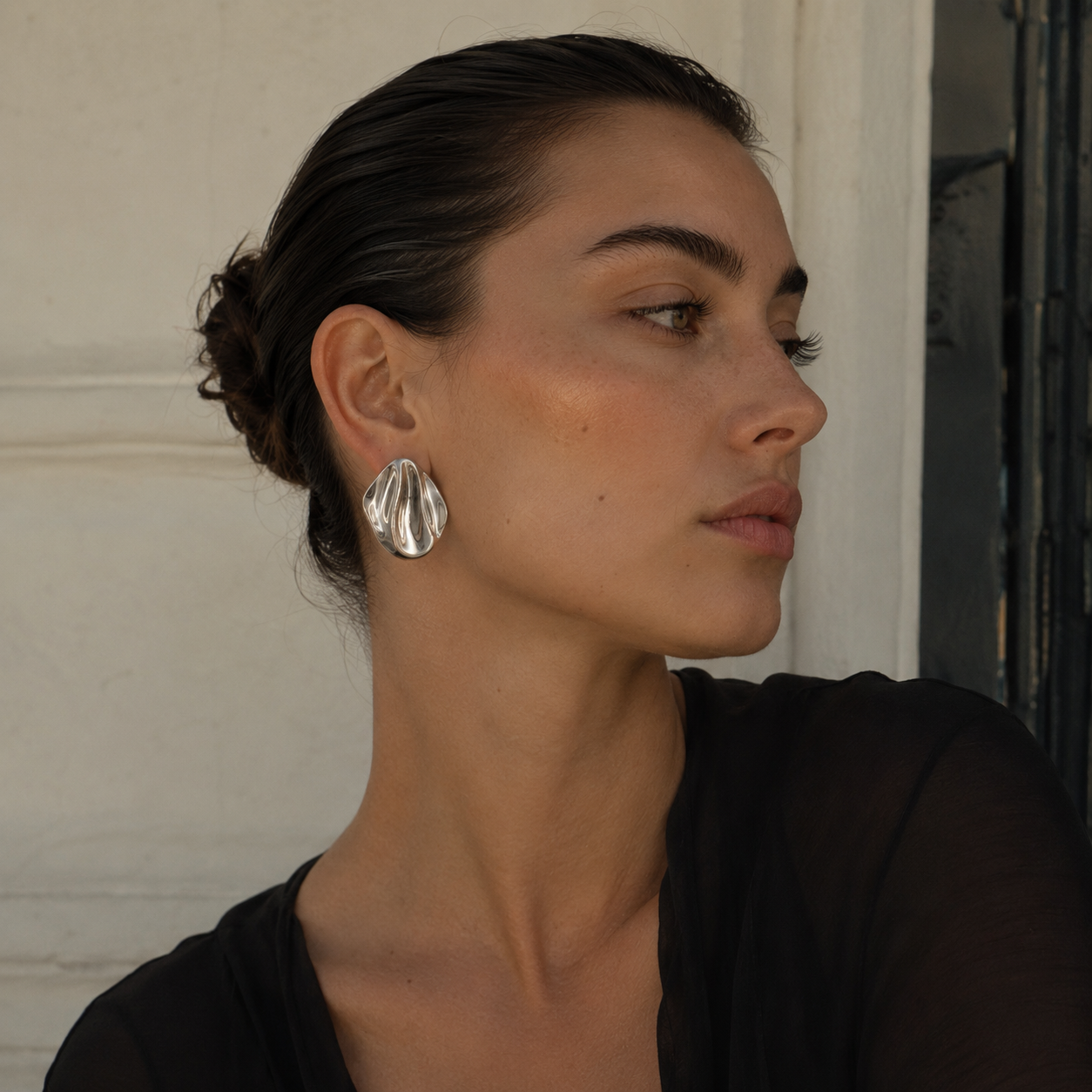 Alba Earrings Silver