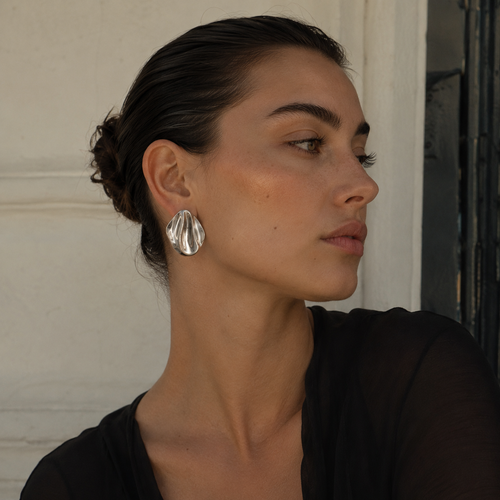 Alba Earrings Silver