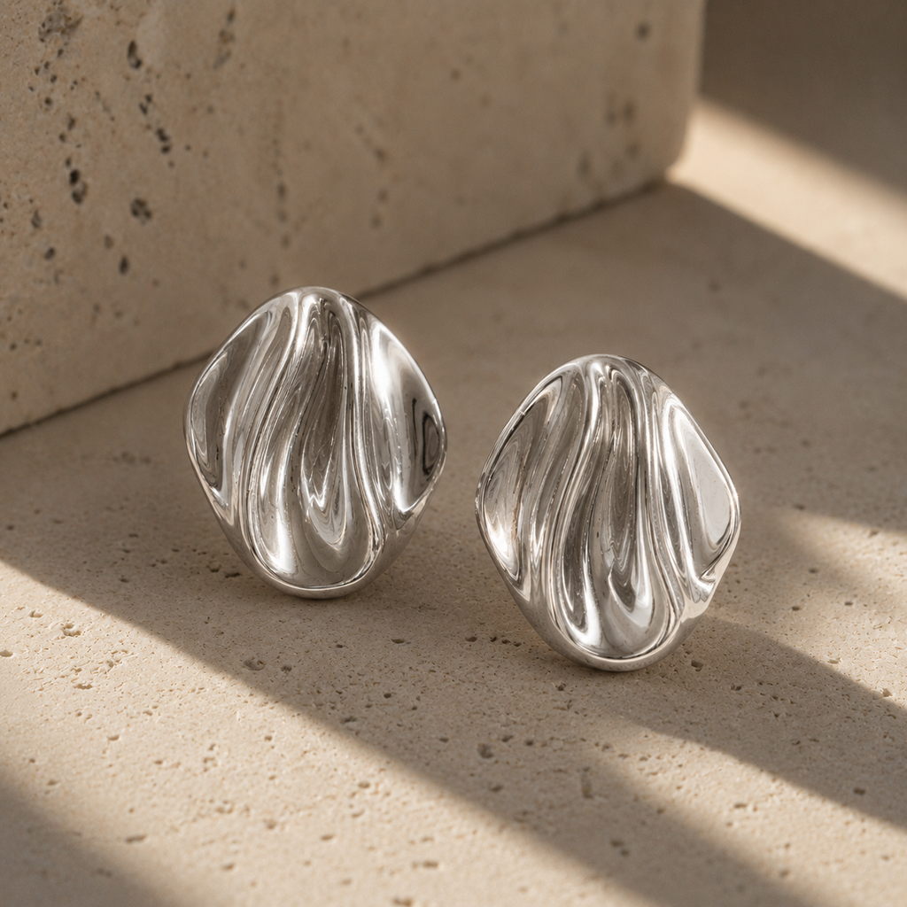 Alba Earrings Silver