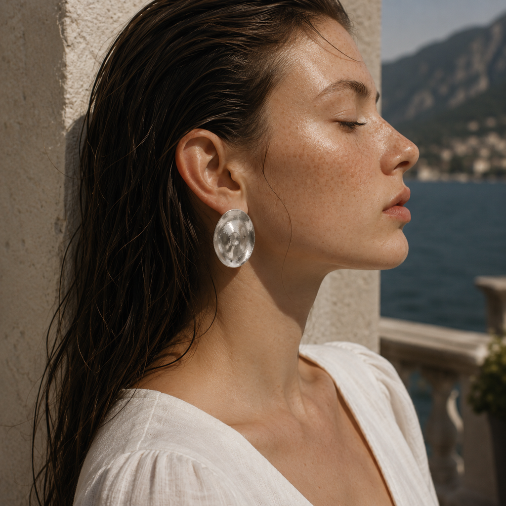 Varenna Earrings Silver